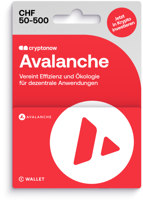 Chèque cadeau Avalanche CHF 50.- - 500.-