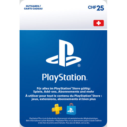 Carte-cadeau Sony PlayStation