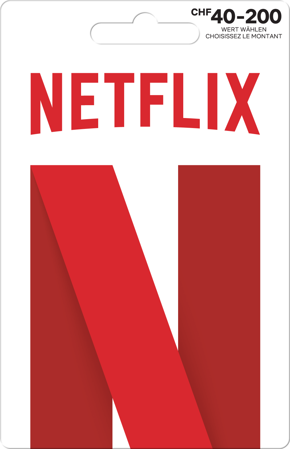 Chèque-cadeau Netflix