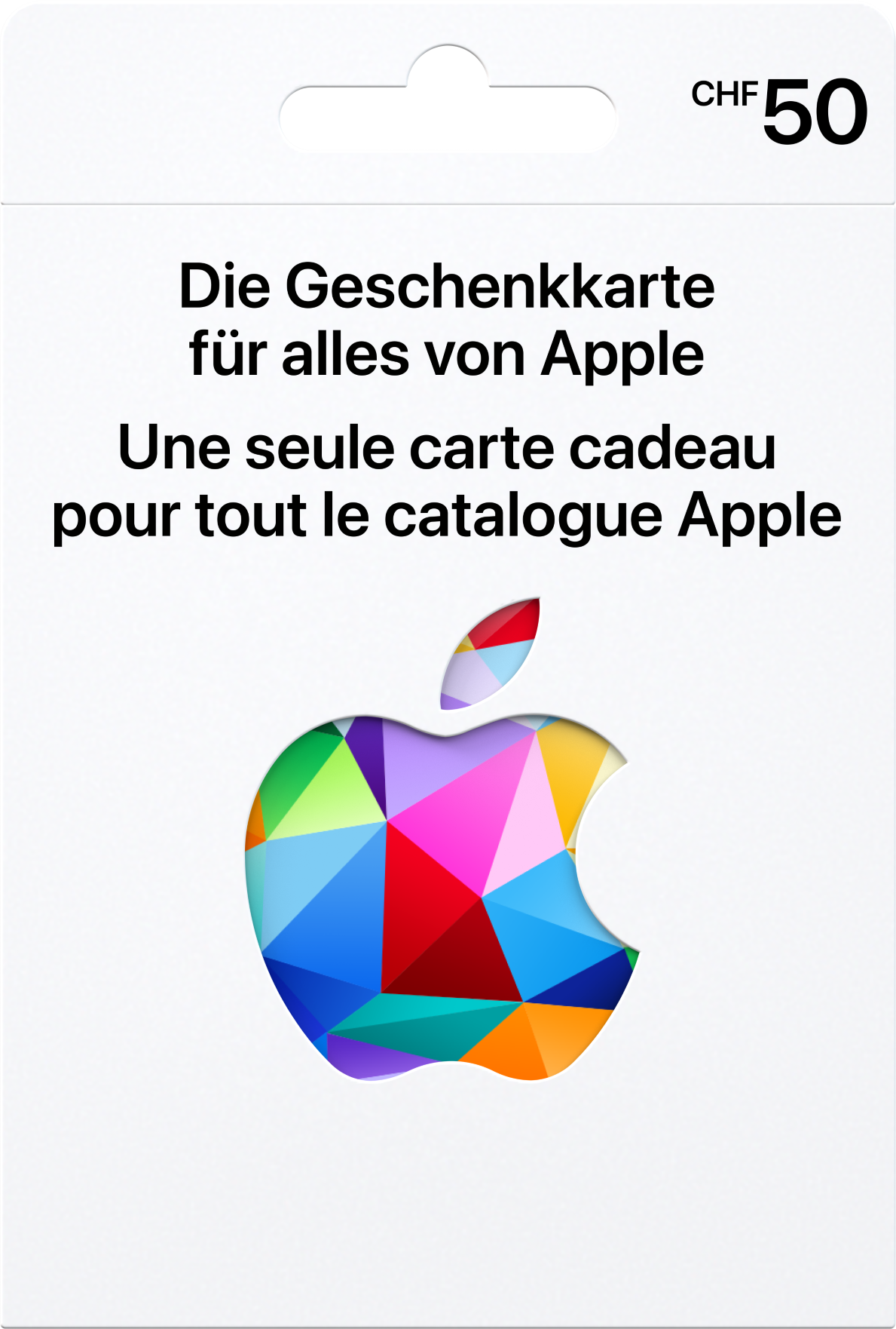 Carte-cadeau Apple