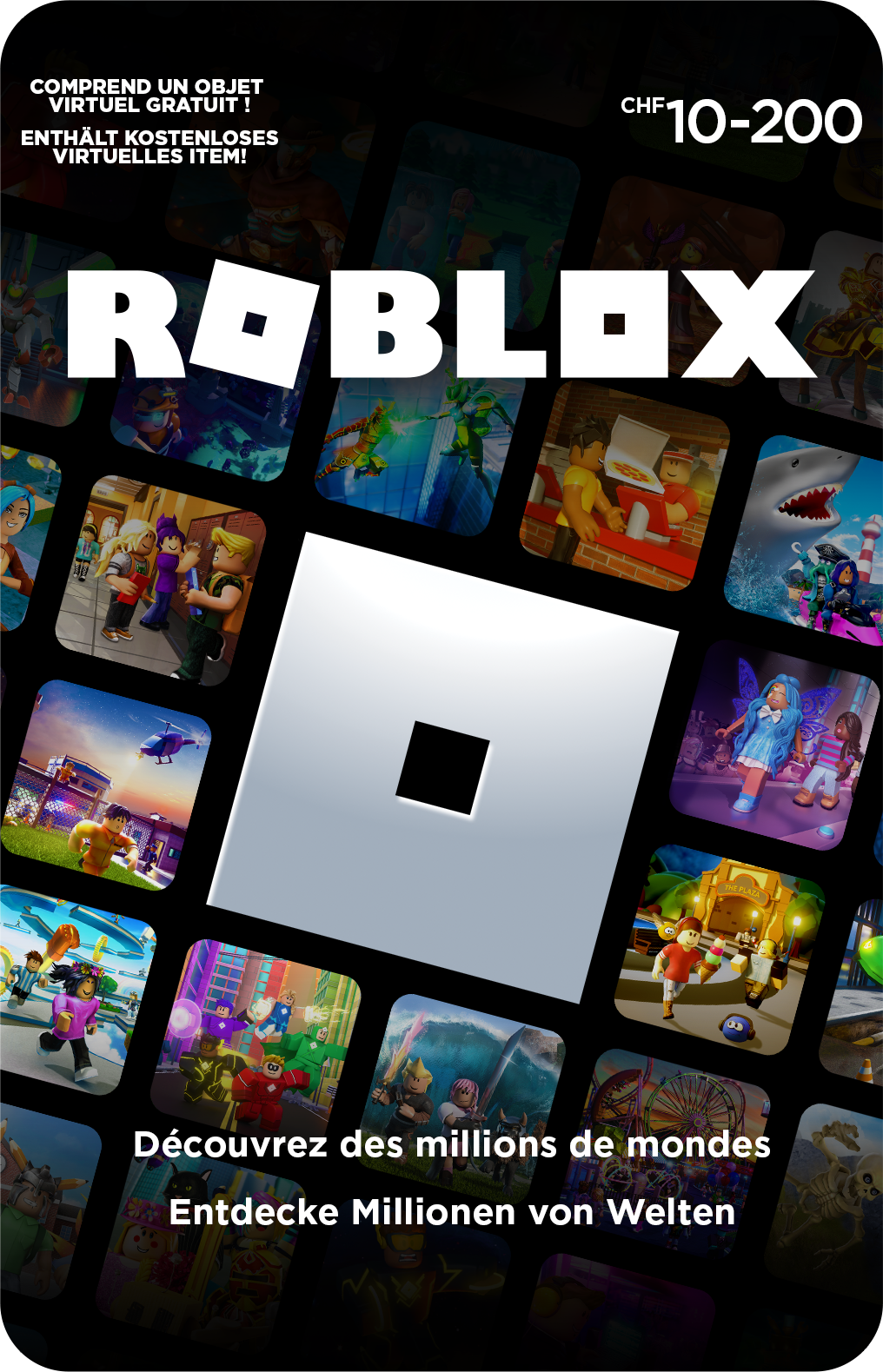 Geschenkkarte Roblox