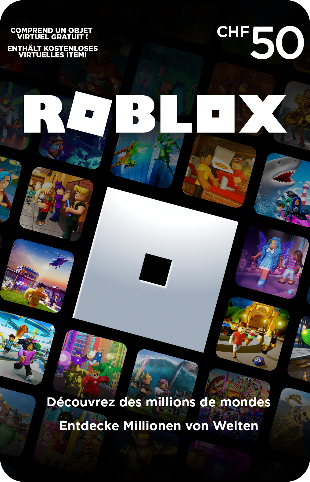 Geschenkkarte Roblox